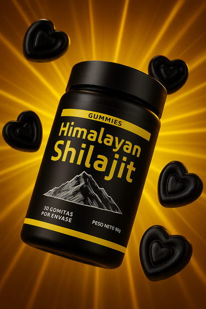 Shilajit Vital Gummies — Energía, Fuerza y Vitalidad Masculina