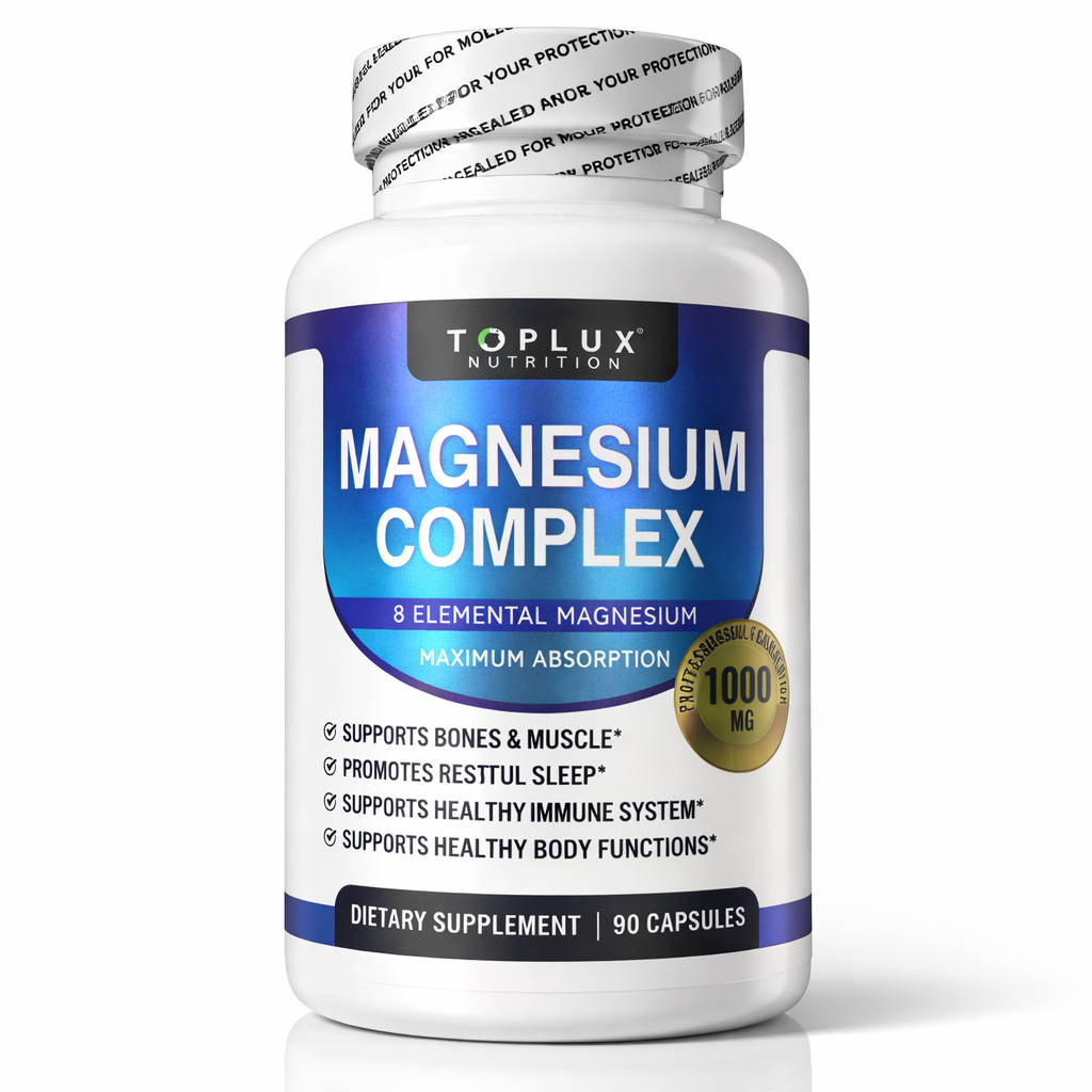 Magnesium Complex 8 en 1 — Toplux Nutrition (90 Cápsulas)