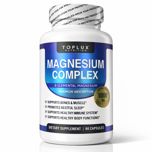 Magnesium Complex 8 en 1 — Toplux Nutrition (90 Cápsulas)