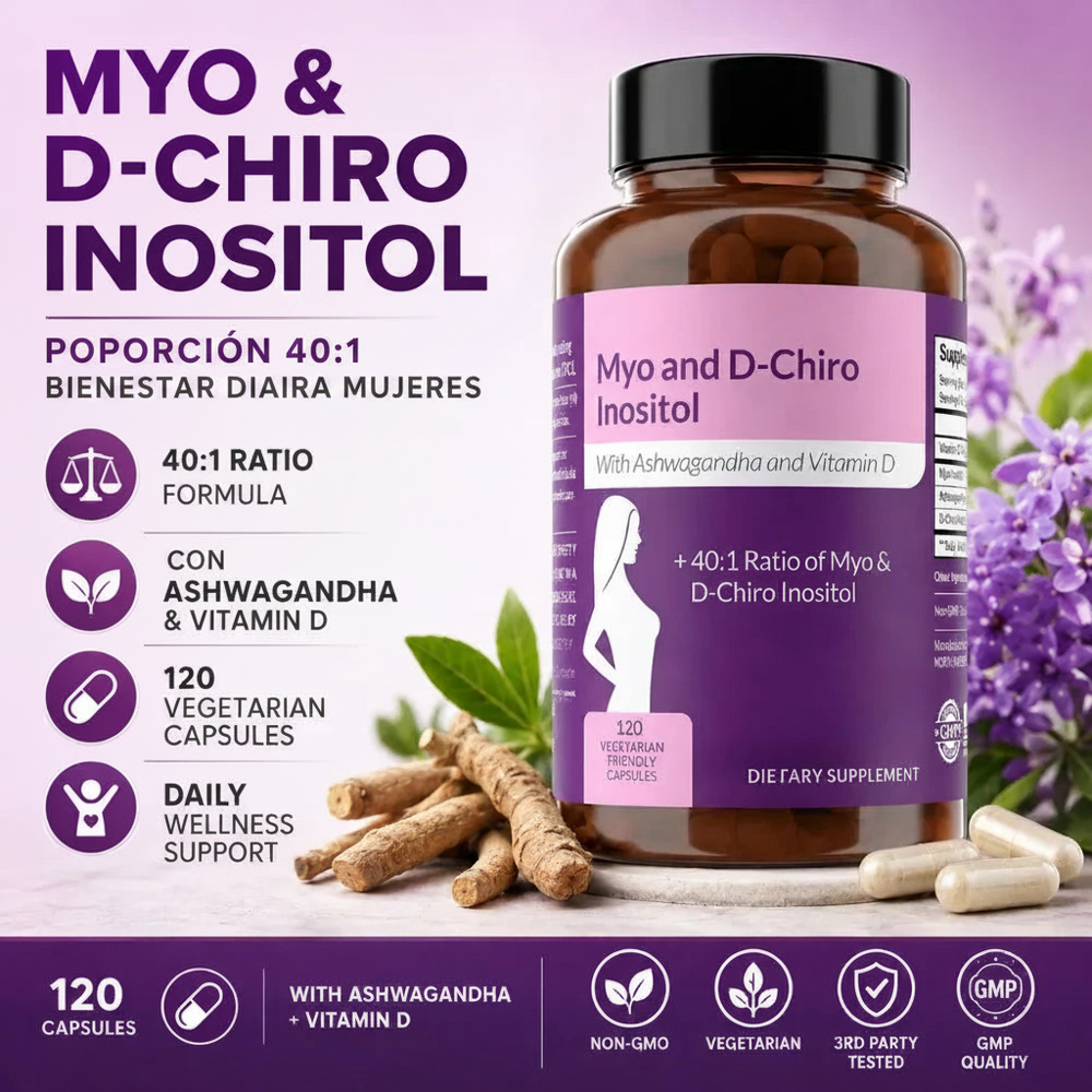 Myo & D-Chiro Inositol Detallado - Español