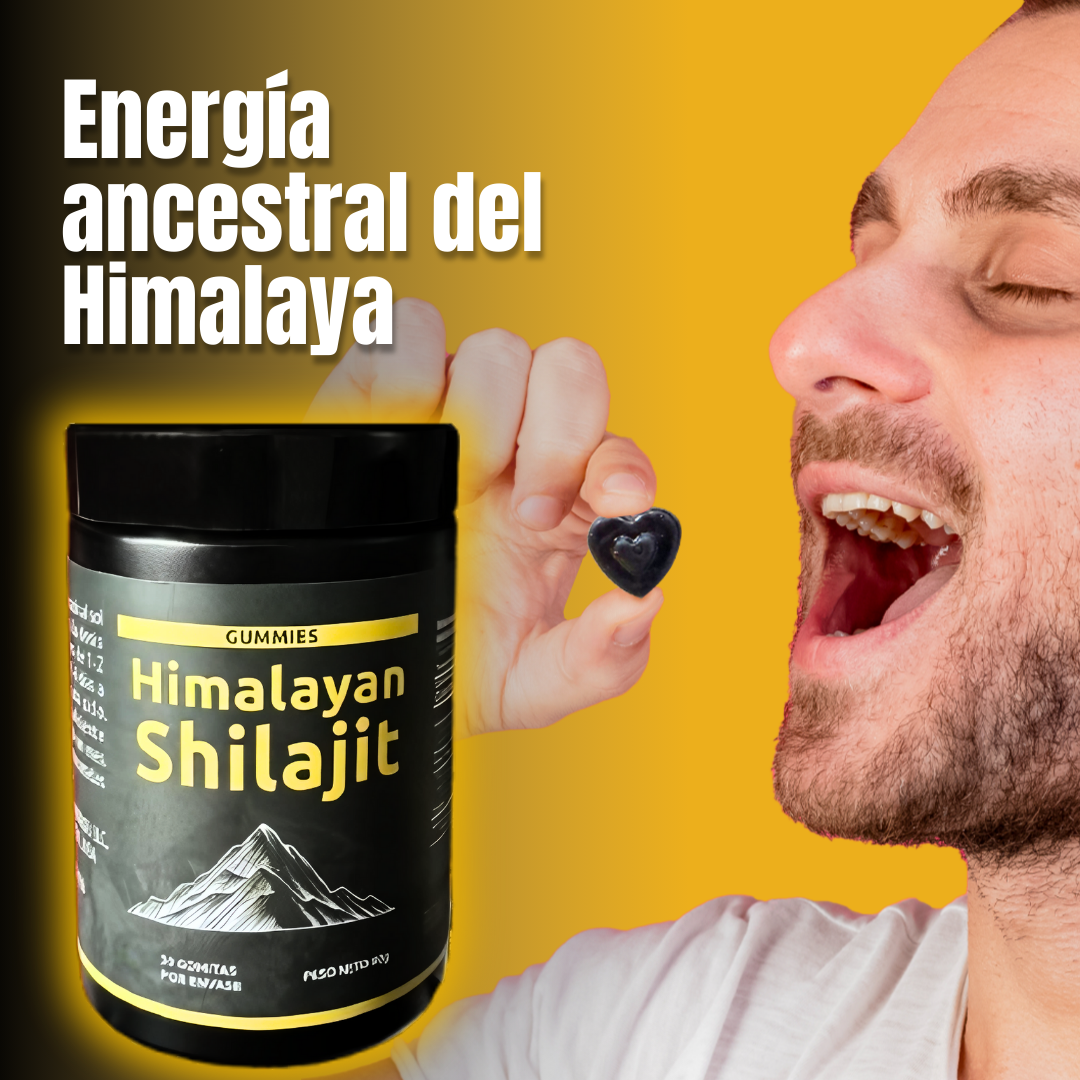 Shilajit Vital Gummies — Energía, Fuerza y Vitalidad Masculina